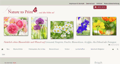 Desktop Screenshot of nature-to-print.de