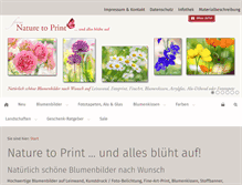 Tablet Screenshot of nature-to-print.de